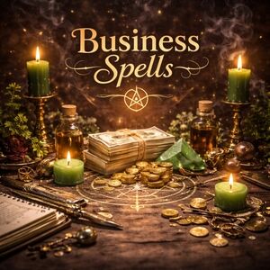Business Spell Candle